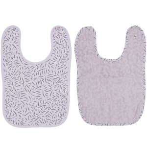 Set bavete Bebe-Jou Fabulous Zebra 2buc