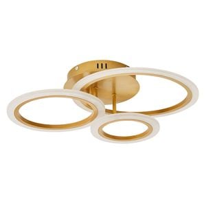 Plafoniera Led Oro, 52W, 50x39x11cm, 3500-6000k, 2700lm