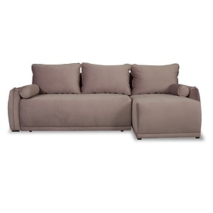 Coltar Extensibil Interschimbabil Vida, 5 Locuri, Lada Depozitare, Roz, 256 Cm