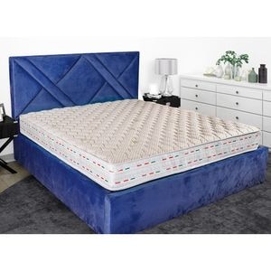 Saltea Ortopedica, PREVI, Aloe Therapy, 190x140x20cm, spuma Memory Foam Aquagel 3 cm, hipoalergenica, termoregulatoare, antitranspiranta, reversibila cu sistem de aerisire, tratat cu Aloe Vera, medie