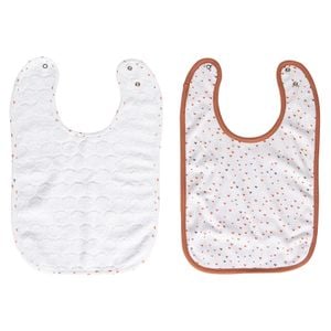 Set bavete Bebe-Jou Fabulous Hearts 2buc