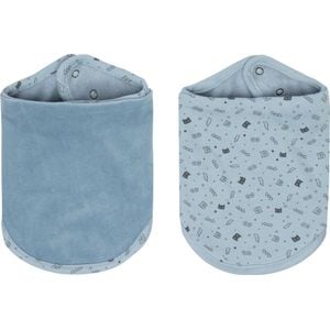 Baveta tip bandana Bebe-jou Fabulous Hero 2buc