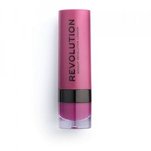 Ruj mat Makeup Revolution, REVOLUTION, Vegan, Matte, Cream Lipstick, 3 ml, 145 Vixen