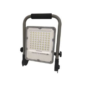 Proiector LED 100W, portabil cu acumulator, autonomie 3-8 ore, 6400K