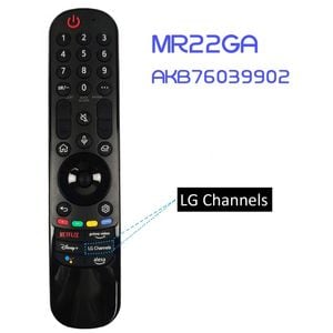 Telecomanda LG Magic Remote AN-MR22GA-AKB76039902-AGF30256702, compatibila cu Smart TV LG gama 2022, 2023 cu buton Alexa