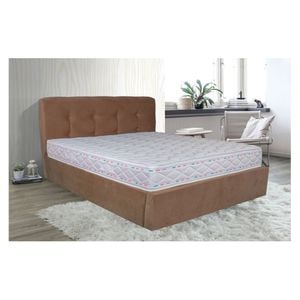 Saltea ortopedica PREVI Silver, 160x200x24cm, spuma poliuretanica cu memorie, hipoalergenica, antibacteriana, reversibila, fir cu ioni de argint, sistem de aerisire, fermitate medie/ferma
