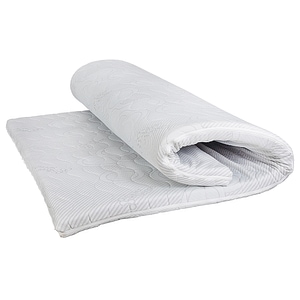 Topper Saltea, PREVI, Silver Ioni de Argint Aquagel Fresh Memory Comfort, 180x200x6cm, Spuma cu Memorie 6 cm, husa Silver detasabila, hipoalergenica, medie