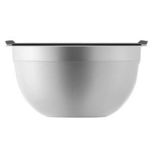 Set bol cu capac, 2 buc, 18-20cm, AMBITION Minestrone, argintiu 