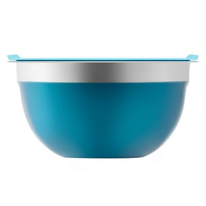 Set bol cu capac, 2 buc, 18-20cm, AMBITION Minestrone, albastru 