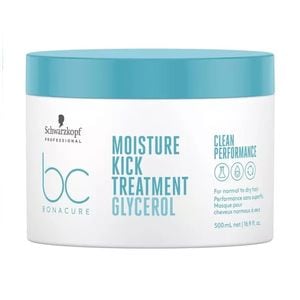Schwarzkopf Professional Bonacure Clean Performance Moisture Kick Tratament Par Uscat Aspru, 500 ml