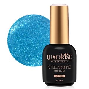 Top coat LUXORISE Stellar Shine, Galactic Azure, 10ml
