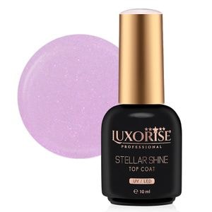 Top coat LUXORISE Stellar Shine, Pulsar Pink, 10ml