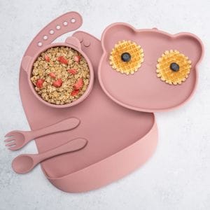 Set Diversificare AppeKids - Panda - Old Rose