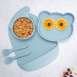 Set Diversificare AppeKids - Panda - Aqua Blue