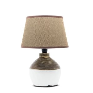 Veioza Ceramica, 27cm, maro