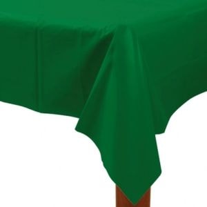Fata de masa  pentru petreceri - Festive Green, 137cm x 274 cm, A77015-03, 1 buc
