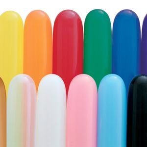 Baloane Latex Modelaj Asortate, 5 x 140 cm,  AD4.ASS, set 100 buc