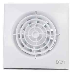 Ventilator baie AURA 4C MRH Silent, Clapeta antiretur, Garantie 5 ani, Motor Long Life 40000h, Debit 90mc/h, 100mm
