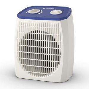 Aeroterma electrica cu ventilator Olimpia Splendid Caldo Pop Blue, acoperire 24mp, 1000/2000W, cu termostat, albastru/alb