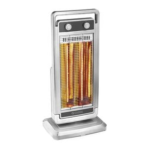 Aeroterma cu infrarosu Olimpia Splendid Solaria Carbon, 2 trepte, cu halogen, oscilatie, 1200 W, protectie supra-incalzire, termostat, alb