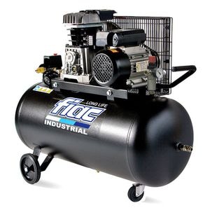 Compresor de aer cu piston monofazat, FIAC INDUSTRIAL Italia, tip AB100-3MC LONG LIFE, 230V, rezervor 100l, debit 270l/min, 10 bar, ungere cu ulei