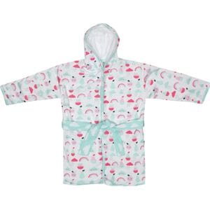 Halatel de baie Bebe-Jou, 86/92 cm, Blush Baby - verde/roz/gri