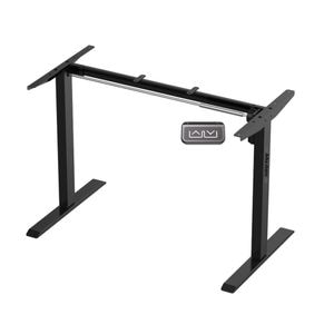 Cadru electric pentru birou, sistem anti coliziune, Arka Chairs ST27, rezistenta 70Kg, inaltime 71-120 cm, negru