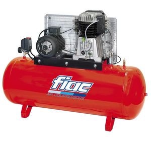 Compresor de aer cu piston trifazat, FIAC Professional Italia, tip AB300/808F, 380V, rezervor 270l, debit 790l/min, 10 bar, ungere cu ulei