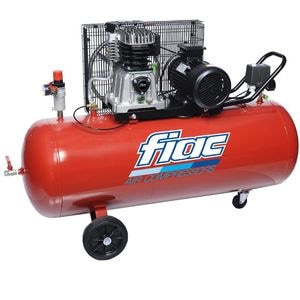 Compresor de aer cu piston trifazat, FIAC Professional Italia, tip AB200/515TC+F, 380V, rezervor 200l, debit 510l/min, 10 bar, ungere cu ulei