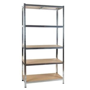 Raft metalic, PROCART, 220x110x45 cm, 5 nivele, picioare antiderapante, greutate suportata 175 kg/polita
