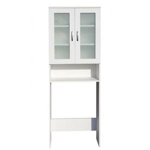 Dulap baie 2u, 60x22x190cm, Alb