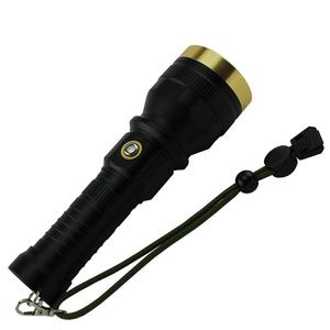 Lanterna LED SMD super lumios, ProCart, reincarcabila 8800 mAh, raza 500 m, 3 moduri iluminare, incarcator auto, aluminiu