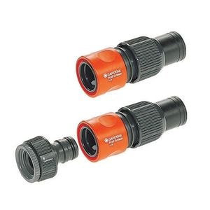 Conector furtun Gardena, confectionat din plastic, 3/4 inch, 3 buc