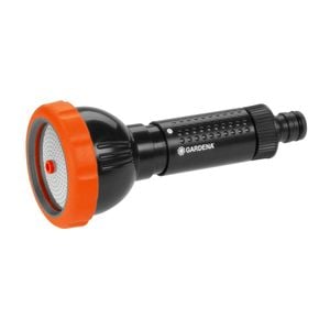  Duza de stropit Gardena profi, tip dus, fabricat din PVC, debit reglabil, 3 jeturi stropire