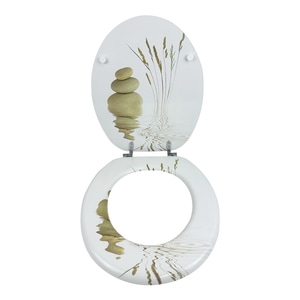 Capac WC MDF Decor P7347, alb