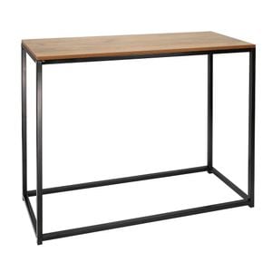 Consola living DacEnergy, MDF, 100 x 35 x 80 cm, stejar