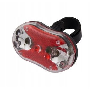 Stop bicicleta 9 LED-uri rosii, Esperanza, 7 moduri luminoase, clema fixare cadru