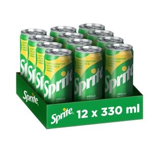Bautura racoritoare carbogazoasa SPRITE bax 0.33L x 12 doze