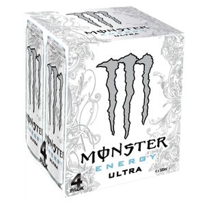 Bautura energizanta MONSTER Ultra bax 0.5L x  4 doze
