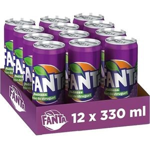 Bautura racoritoare carbogazoasa FANTA Madness bax 0.33L x 12 doze