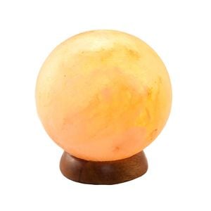 Veioza din sare PROCART Feng Shui, pe suport de lemn, 3-4 kg