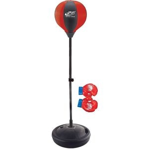 Stand de box Enero cu manusi 80-102 cm, rosu