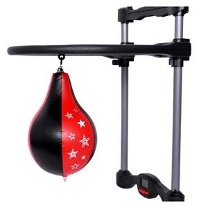 Sac de box pentru copii cu suport pentru usa sau perete, cu contor electronic, 66x40x50 cm