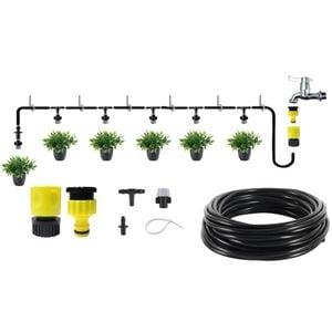 Kit de Racire sau Irigare cu Ceata pentru Terasa prin Pulverizare Vapori de Apa, Hessa, Lungime 20m