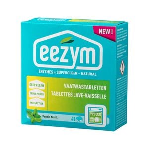 Tablete Bio-Enzimatice EEZYM, Masina de Spalat Vase, 40 Buc