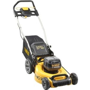 Masina de tuns iarba Dewalt, cu acumulatori, latime de taiere 48 cm, 3300 rpm, sac 55l