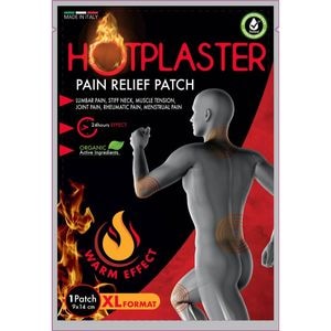 Plasture Hot impotriva durerii cu Arnica si Gheara Dracului 9x14 cm, 30 buc. + CADOU organizator medicamente circular