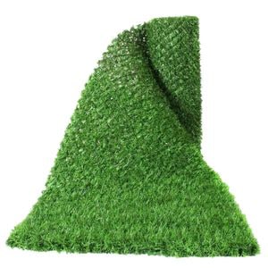 Paravan imitatie gard viu artificial, dimensiune 1.7m x 10m