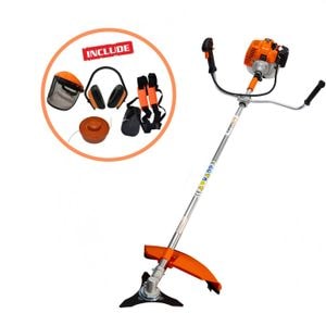 Motocoasa Ruris Expert 67S, 2 timpi, 2.7cp, 2 kW, cap taietor cu fir, cutit pentru iarba, accesorii