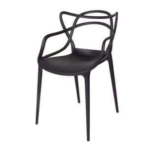 Scaun PP601 Plastic, Negru